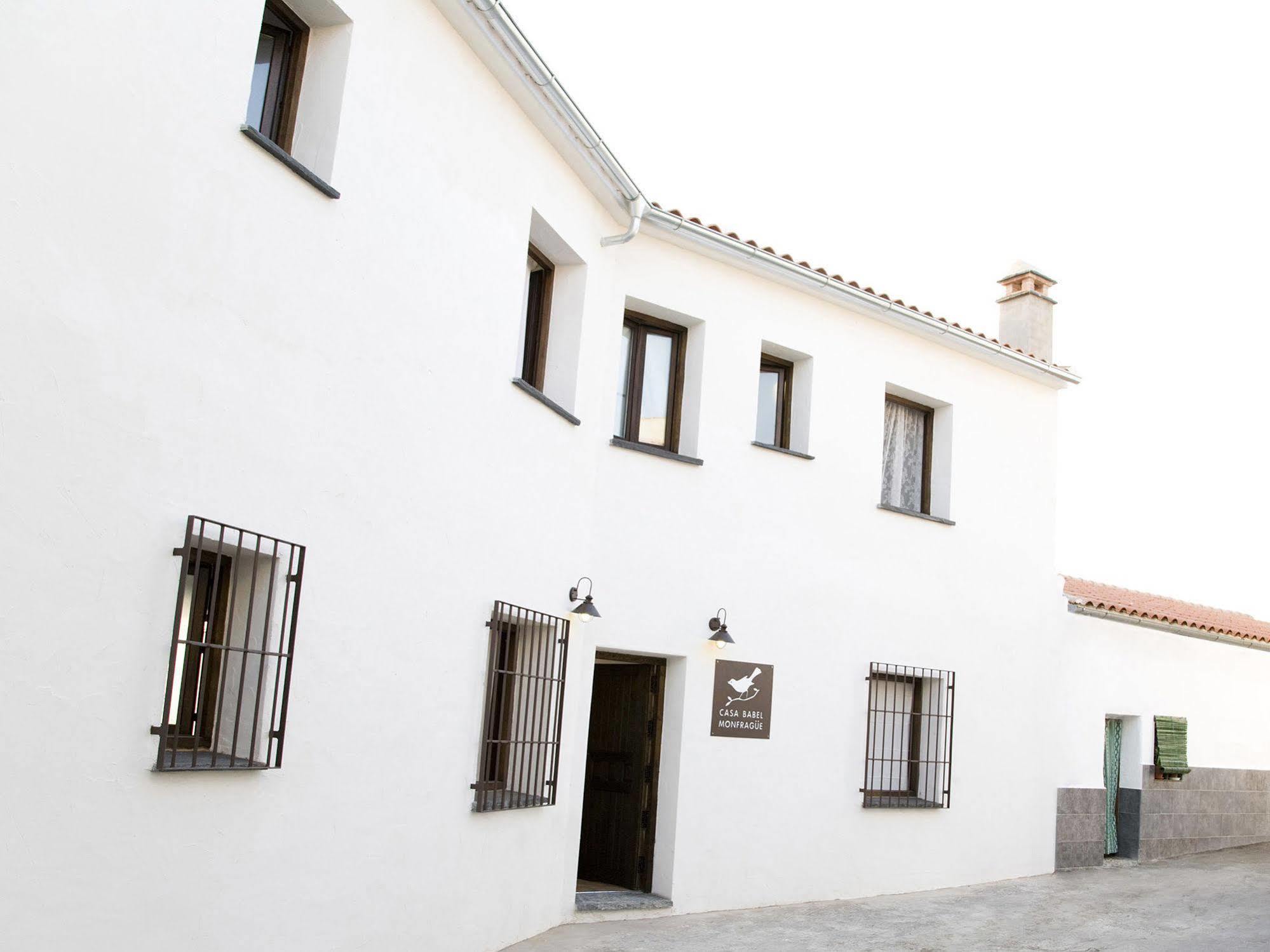 Casa Babel Monfraguee Torrejón el Rubio Exterior foto